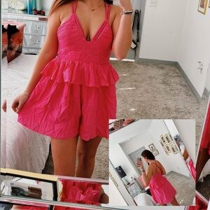 DO+BE PINK ROMPER!